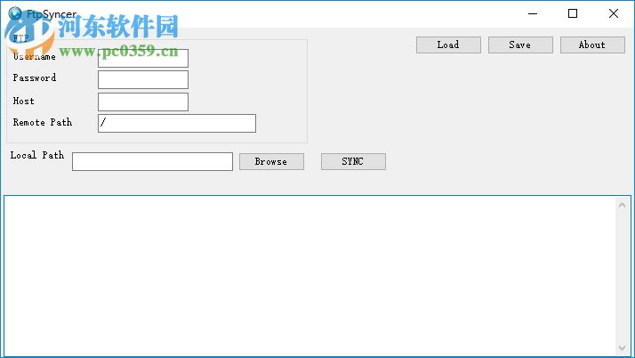 ftpsyncer(ftp文件同步软件) 1.2.0 绿色版