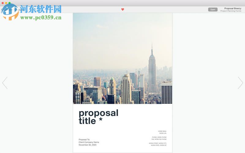 Business Templates Lab for Mac(Pages模板软件) 3.1.6