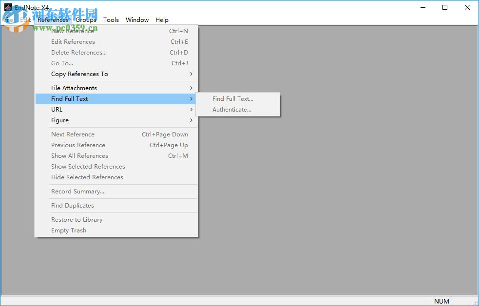 Thomson Endnote X4下载(文献搜索管理工具) 免费版