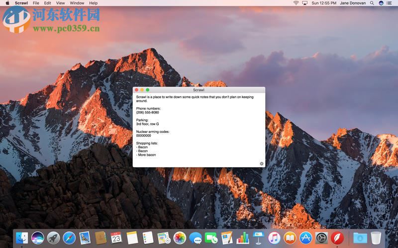 Scrawl for Mac（mac笔记软件） 1.0
