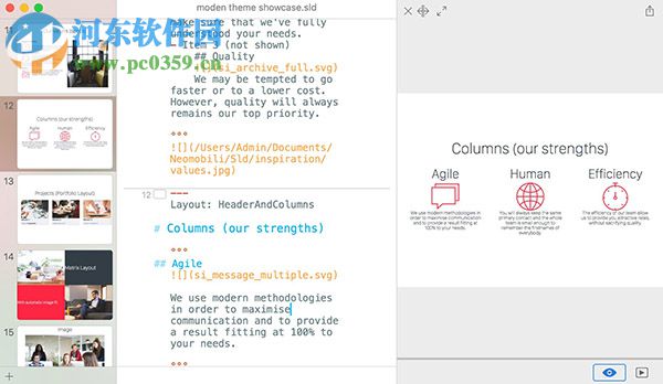 Slidium for Mac（Markdown编辑演示工具） 0.9.5