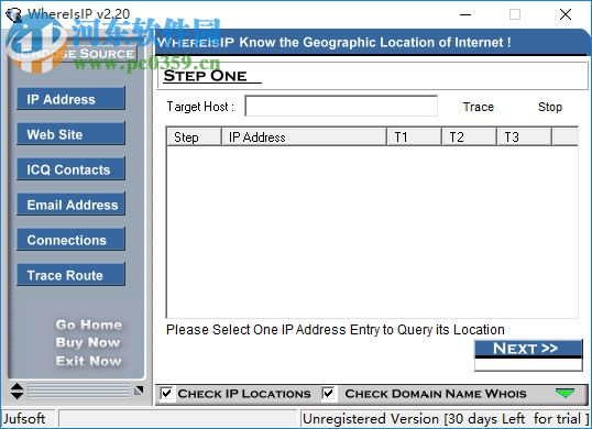 邮件IP追踪工具(WhereIsIP) 附使用教程 2.20 官方版