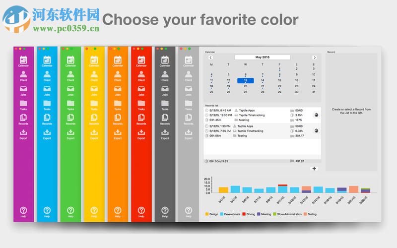 Taptile Timetracking for Mac（日程管理软件） 3.3