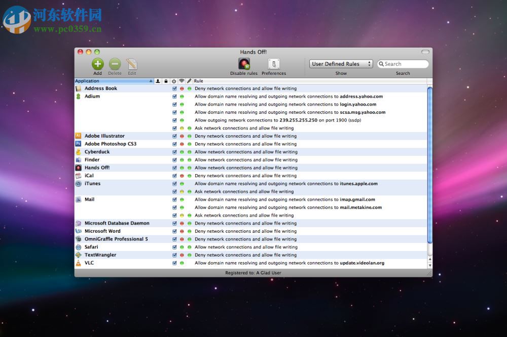 Hands Off  for mac（Mac防火墙软件） 3.2.1