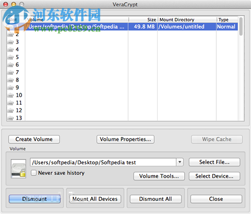 VeraCrypt for Mac（磁盘加密软件） 1.19