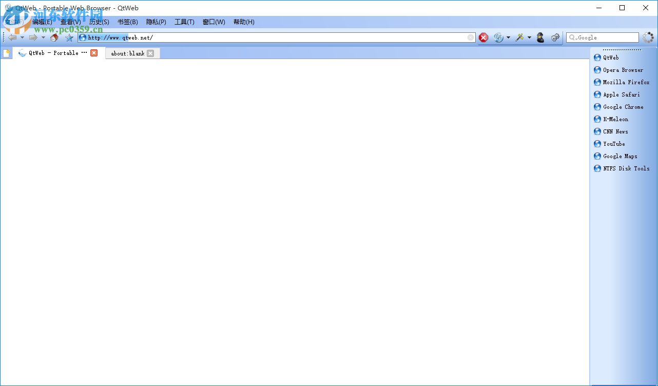 qtweb浏览器 3.8.5.108 官方版