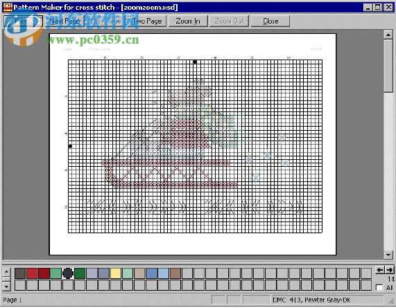 专业十字绣软件(Pattern Maker for cross stitch)下载 4.04 汉化免费版