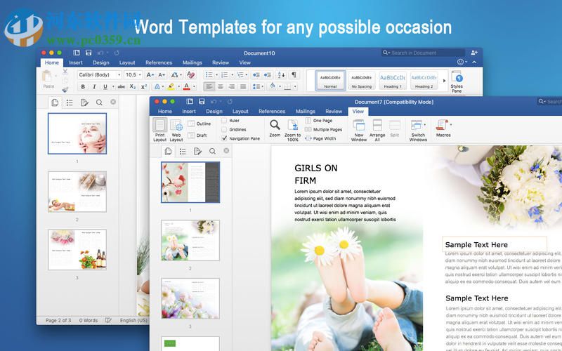 Docs Bundle for Mac（Microsoft Office模板软件） 1.1