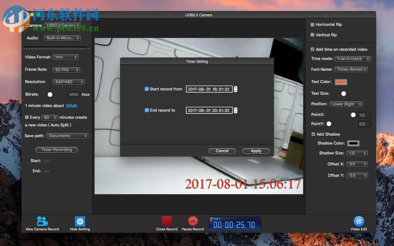 Camera Record Pro HD for Mac（mac视频监控软件） 3.2.5