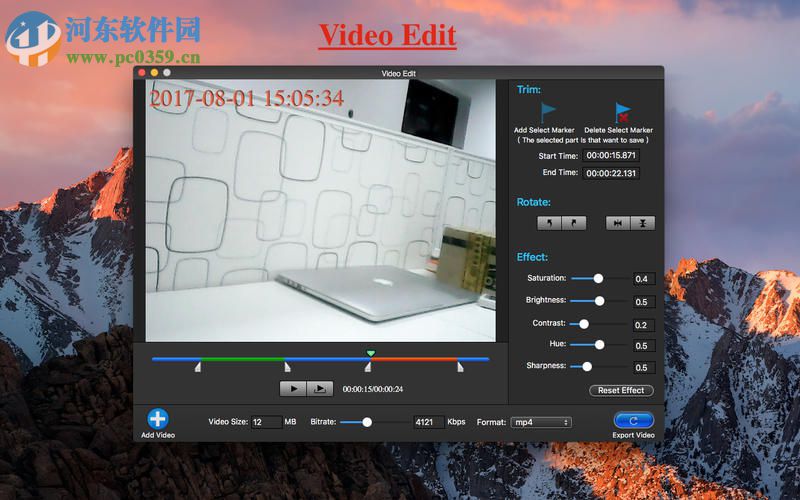 Camera Record Pro HD for Mac（mac视频监控软件） 3.2.5