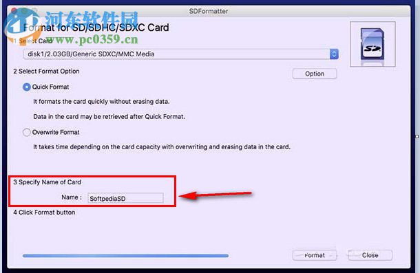 SDFormatter for Mac（sd卡修复工具） 4.0