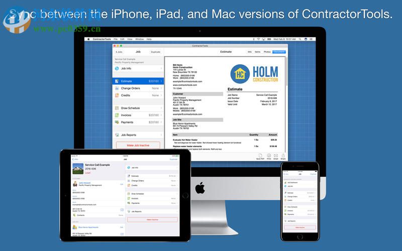 ContractorTools for Mac（建筑工程预算软件） 2.0