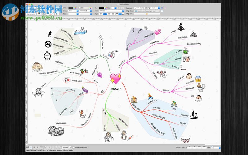 MindmapDesign for Mac(思维导图软件) 1.2