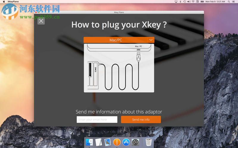 Xkey Piano for Mac(钢琴模拟软件) 1.0.1