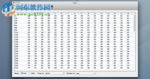 Peep for mac（文件编码转换工具） 2.3.1