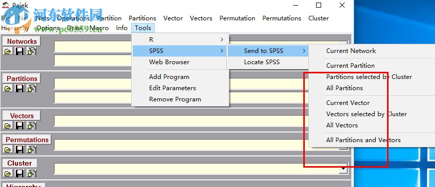 pajek(网络分析软件) 1.26 绿色中文版