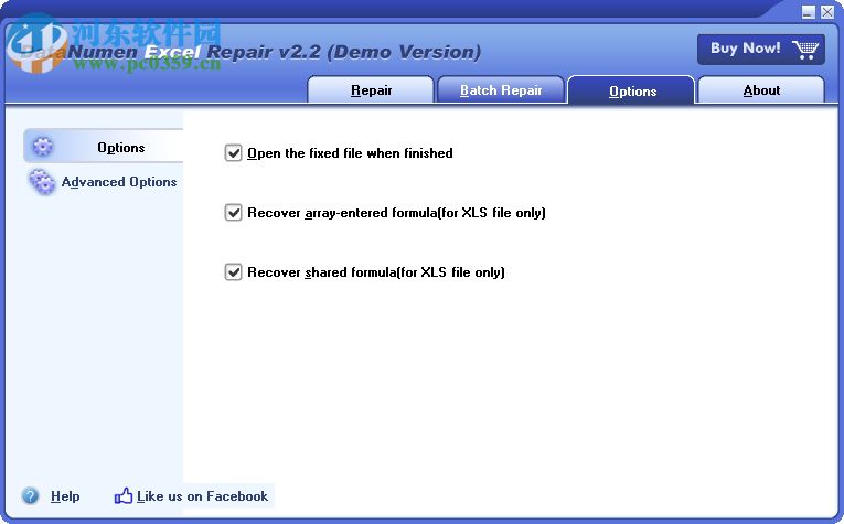 DataNumen Excel Repair(Excel文件修复工具) 2.2 官方版