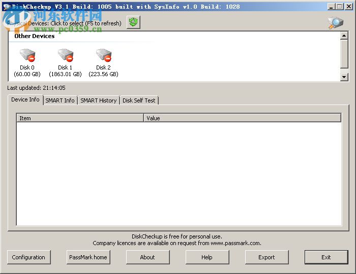 DiskCheckup(磁盘驱动读取工具) 3.3.1000 官方免费版