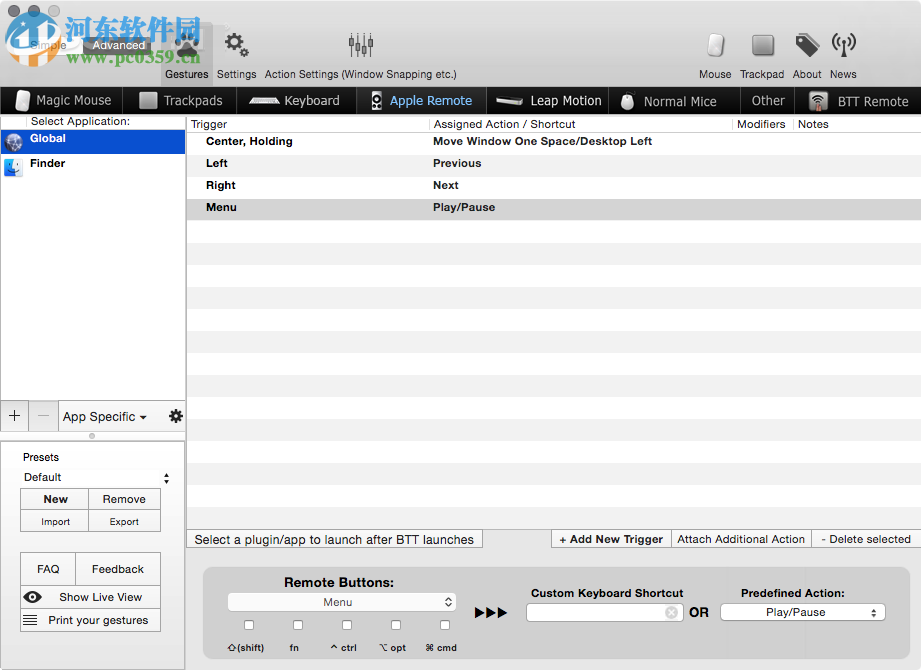 BetterTouchTool Mac(鼠标增强软件) 2.292 免费版