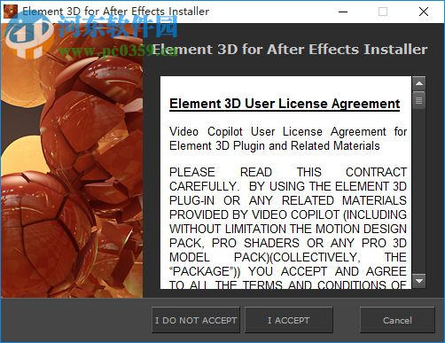 E3D三维模型插件(Element 3D)下载 附安装使用教程 2.2.2.2155 中文汉化版