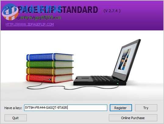 3D电子书制作软件(3D PageFlip) 2.7.4 中文版