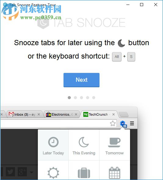 Tab Snooze(chrome标签页管理插件) 0.8.5 官方版