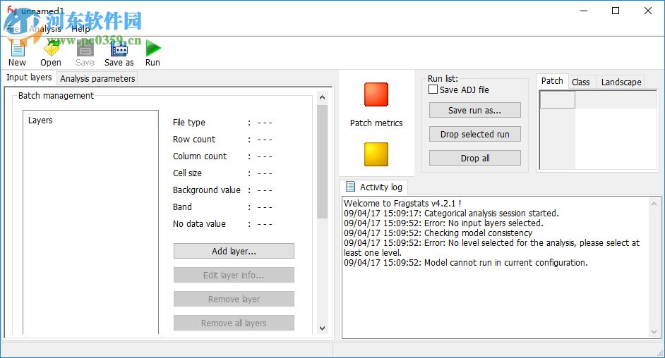 fragstats(环境变量分析工具) 4.2.1 官方版