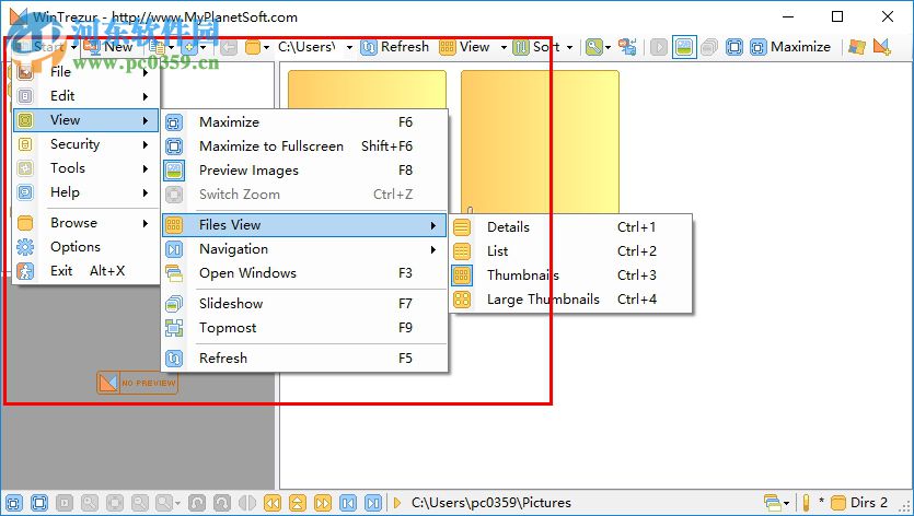 WinTrezur(文件图像管理软件) 1.1.1 绿色版