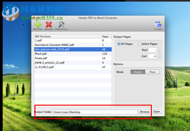 PDF to Word by Hewbo for mac(pdf转word转换器) 3.30 免费版