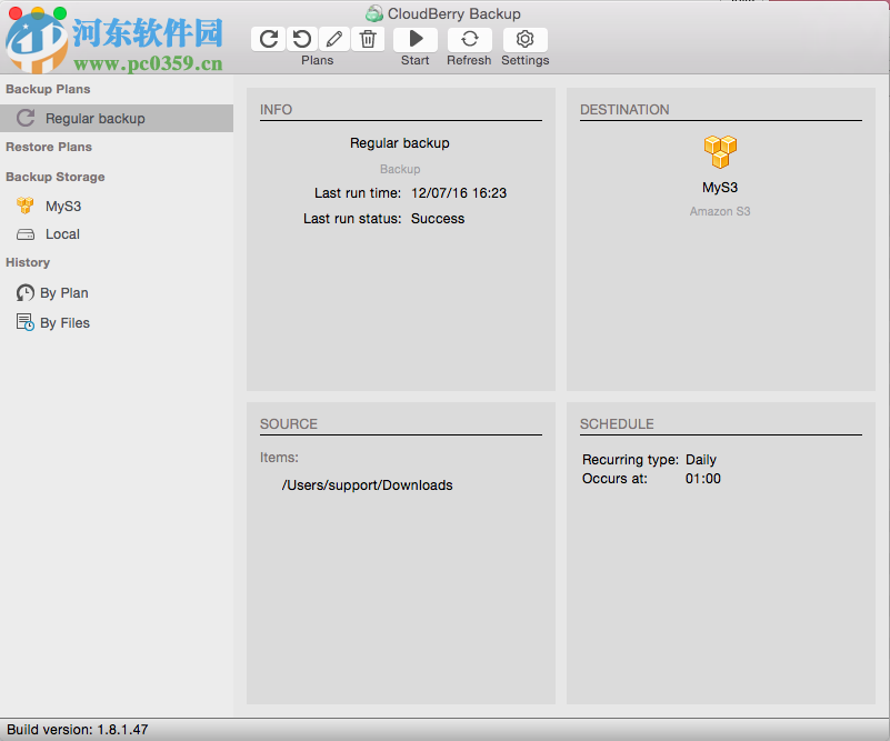 CloudBerry Backup for Mac(云备份软件) 2.0.3.31 官方版