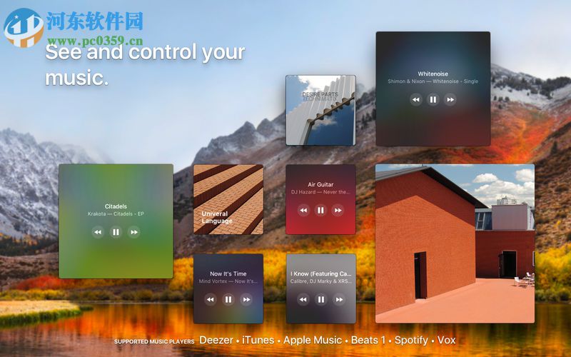 Silicio for Mac(迷你音乐播放器) 2.8 官方版