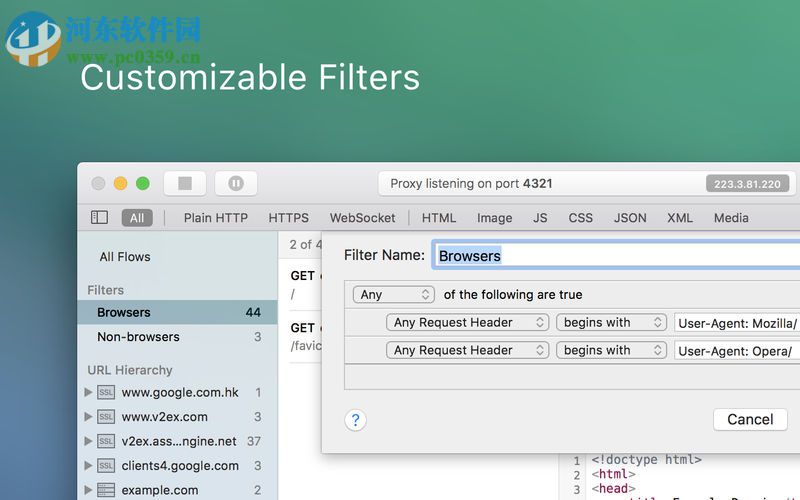 Cellist for Mac( HTTP代理调试工具) 2.3.2 官方版