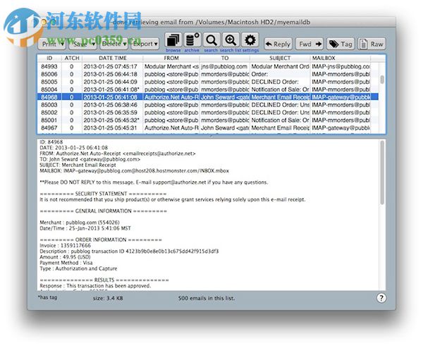 MailSteward for Mac(邮件管理工具) 4.3 免费版