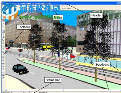 vissim6.0学生版(交通仿真建模) 汉化版
