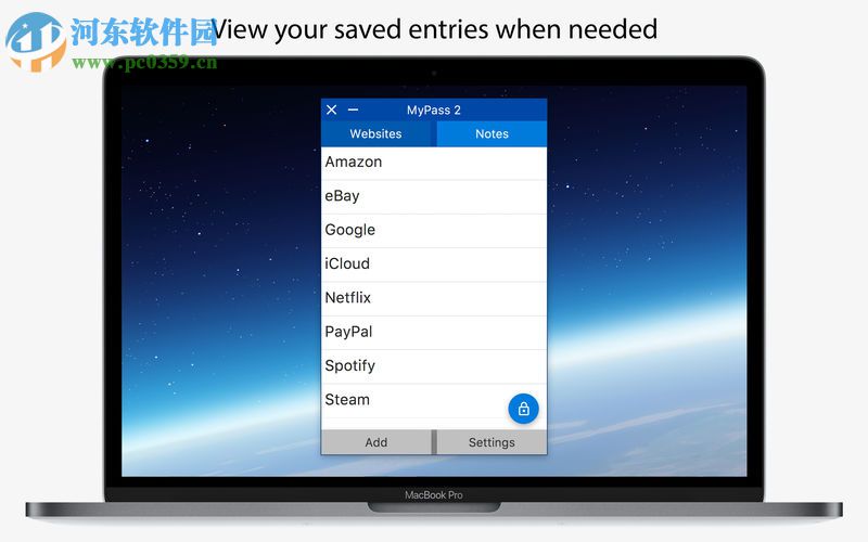 MyPass 2 for mac(密码管理工具) 2.0 官方版
