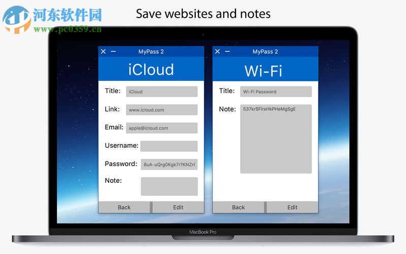MyPass 2 for mac(密码管理工具) 2.0 官方版