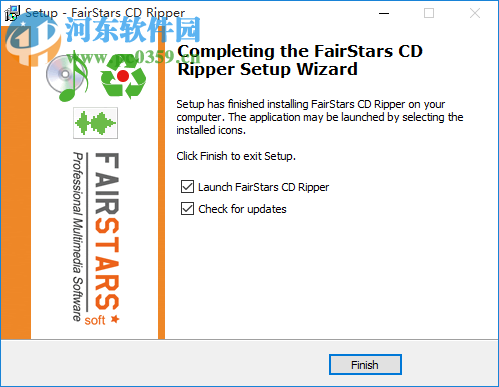 FairStars CD Ripper(音频抓轨工具) 2.0 官方版