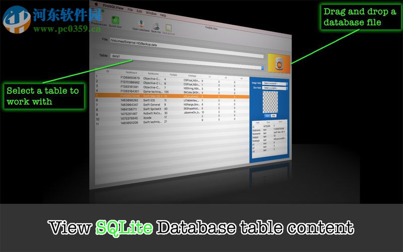 FireSQLView for mac(数据库文件查看工具) 3.0.0 官方版
