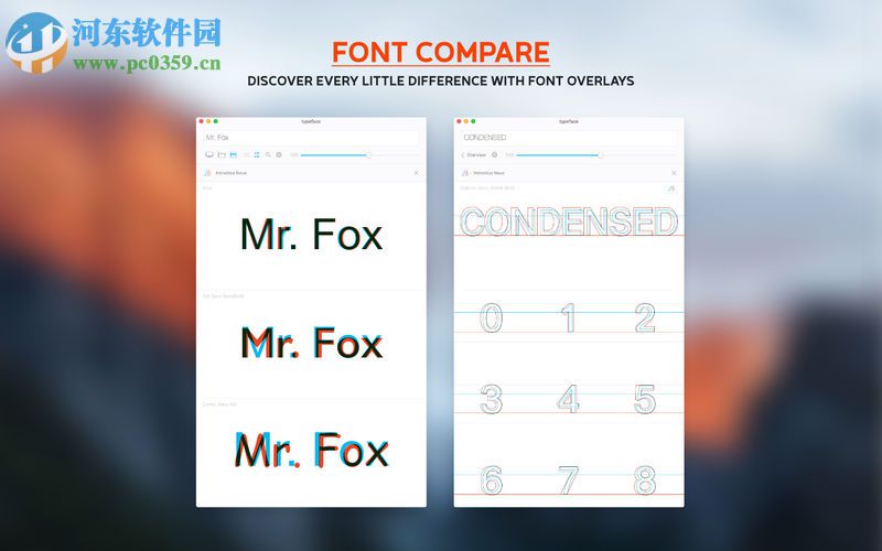 Typeface for mac(字体管理工具) 1.6.0 官方版