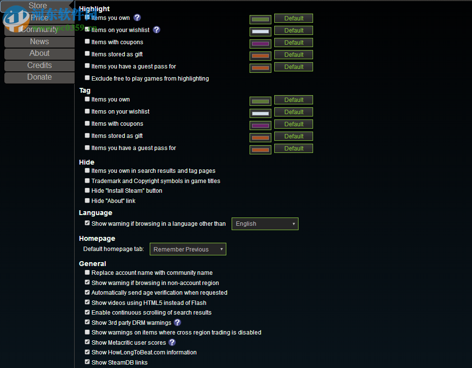 Enhanced Steam(Steam商店浏览辅助) 7.2.1 Chrome版