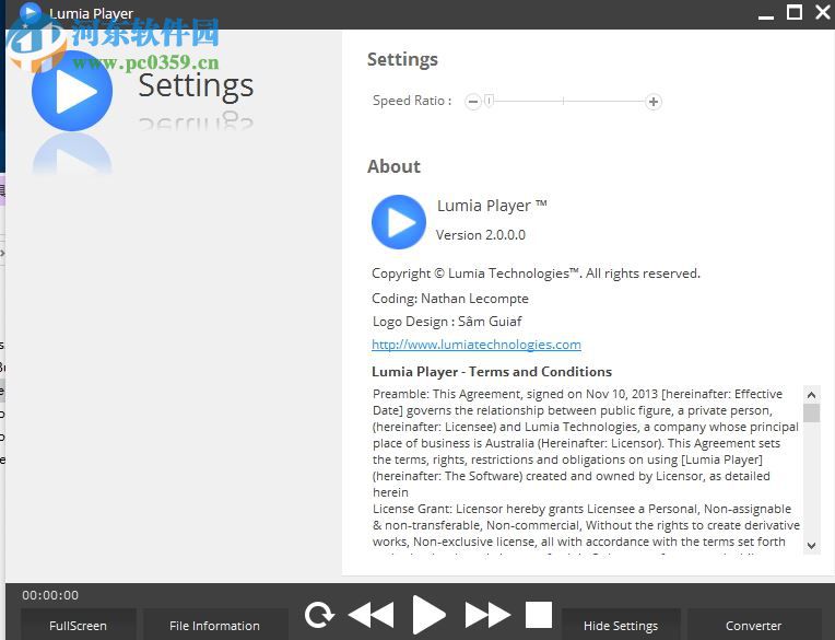 Lumia Player视频播放器下载 2.0.0.0 免费版