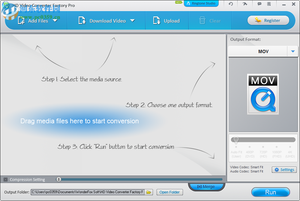 wonderfox hd video converter factory(高清视频格式转换)