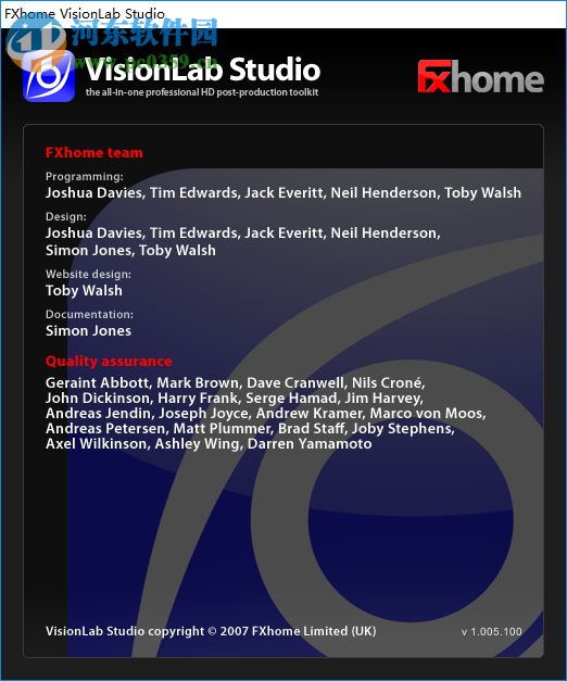 FXHome VisionLab Studio(影视后期制作) 1.0005.100 免费版