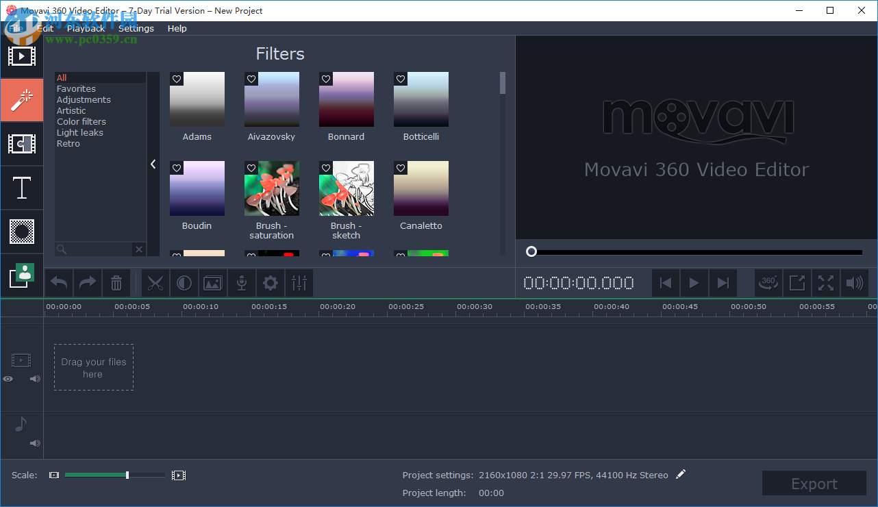 Movavi 360 Video Editor(视频编辑软件) 14.4.1 免费版