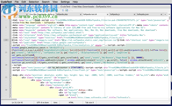CudaText for Mac下载 1.22.4