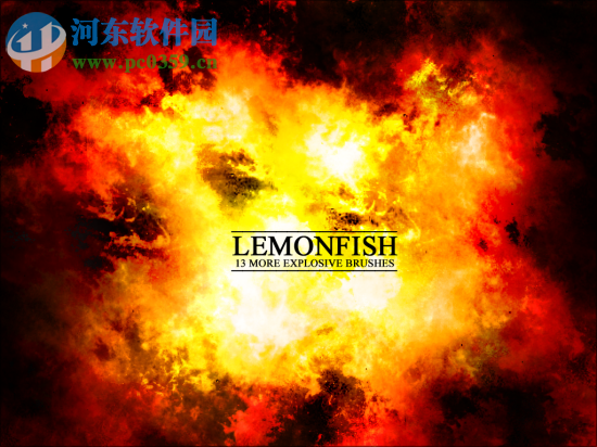 抽象火焰PS笔刷下载 免费版