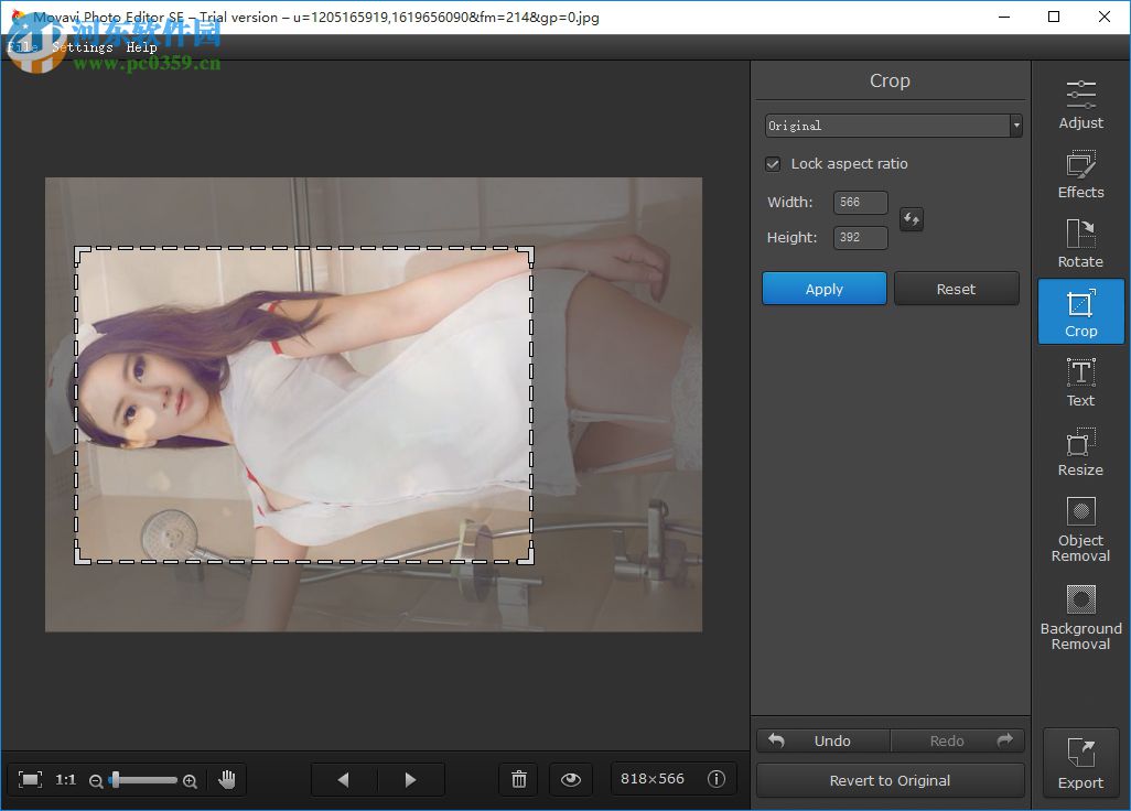 照片编辑工具(Movavi Photo Editor)
