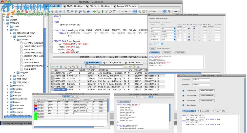 RazorSQL for mac下载(数据库管理软件) 7.3.13 免费版