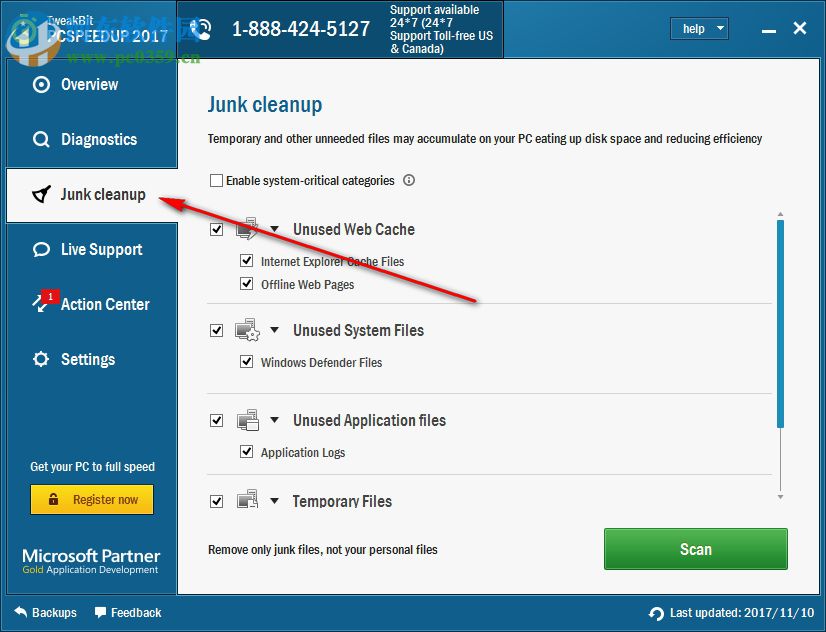 TweakBit PCSpeedUp(系统优化软件) 1.8.2.11 破解版