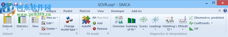 simca 14.1下载(多元变量统计分析软件) 附破解安装教程